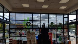 Professional window film installation by Solar X