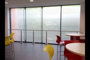 Privacy window film installation by Solar X
