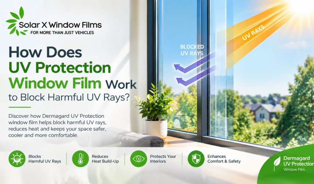 UV Protection Window Film Work